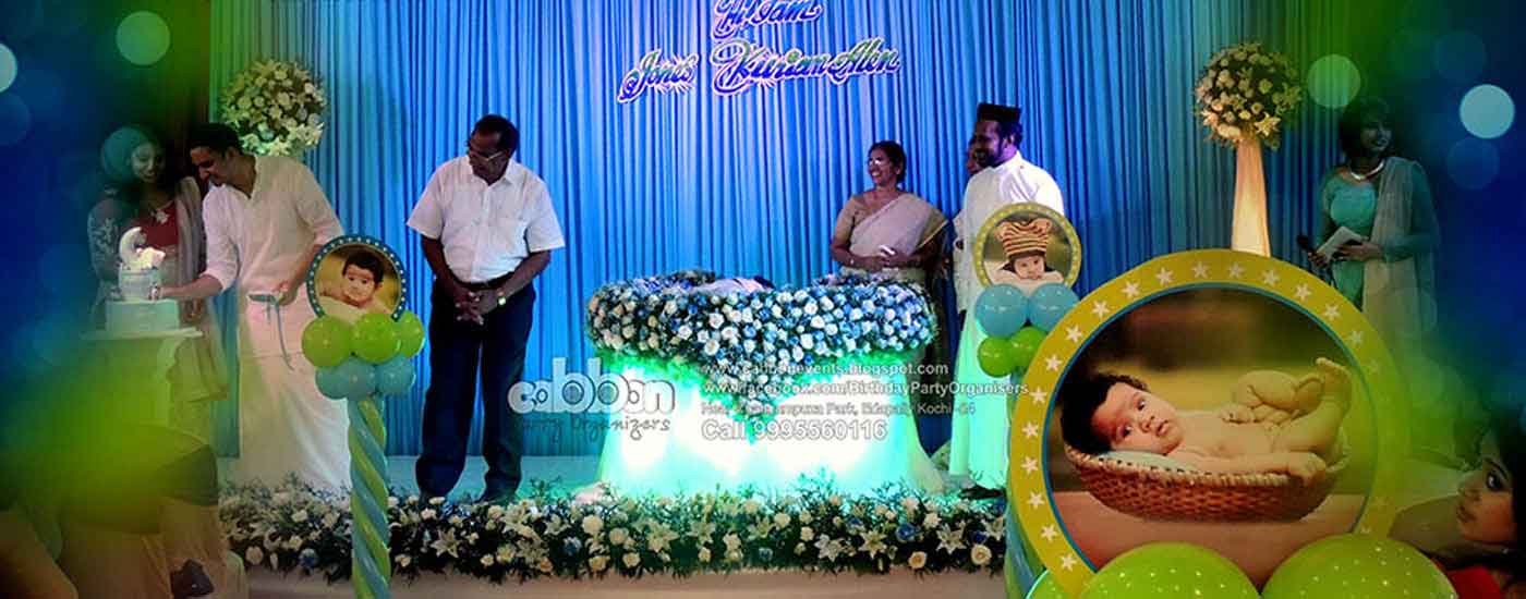 SBaptism party organiser Kochi